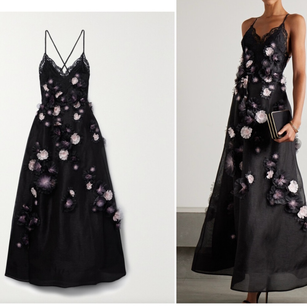 Zimmermann
Black Floral Dress